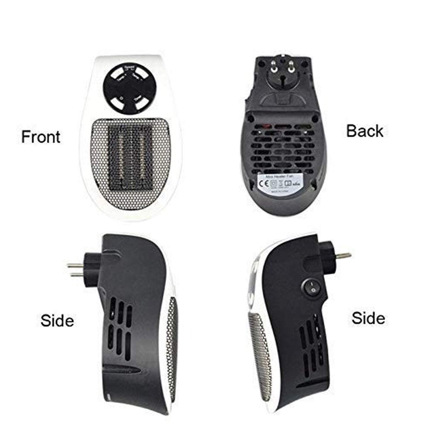 Mini Electric Space Heater – Quiet, Portable & Fast Heating