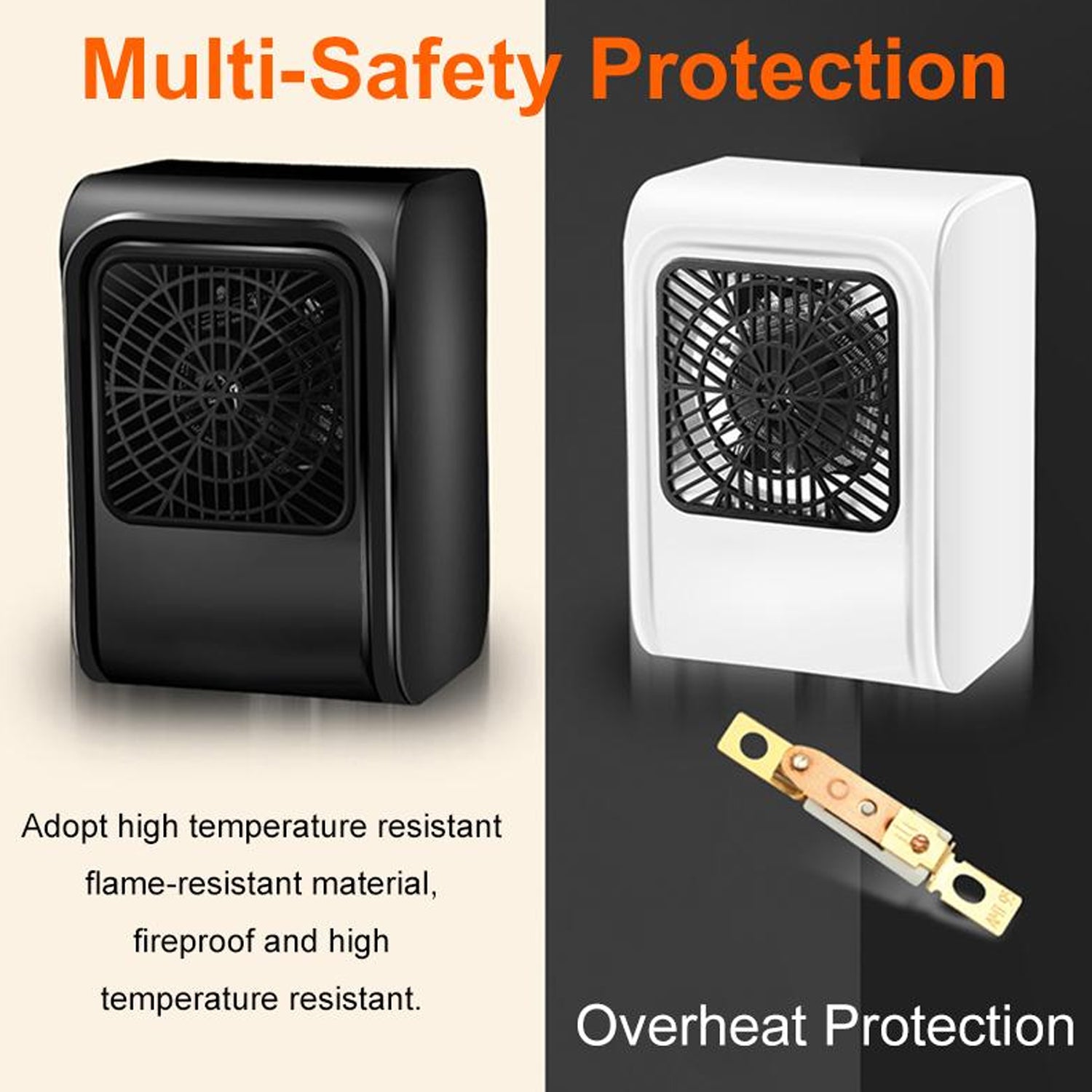 Warm Wind 220V Heater for Office & Bedroom – Efficient Room Heater