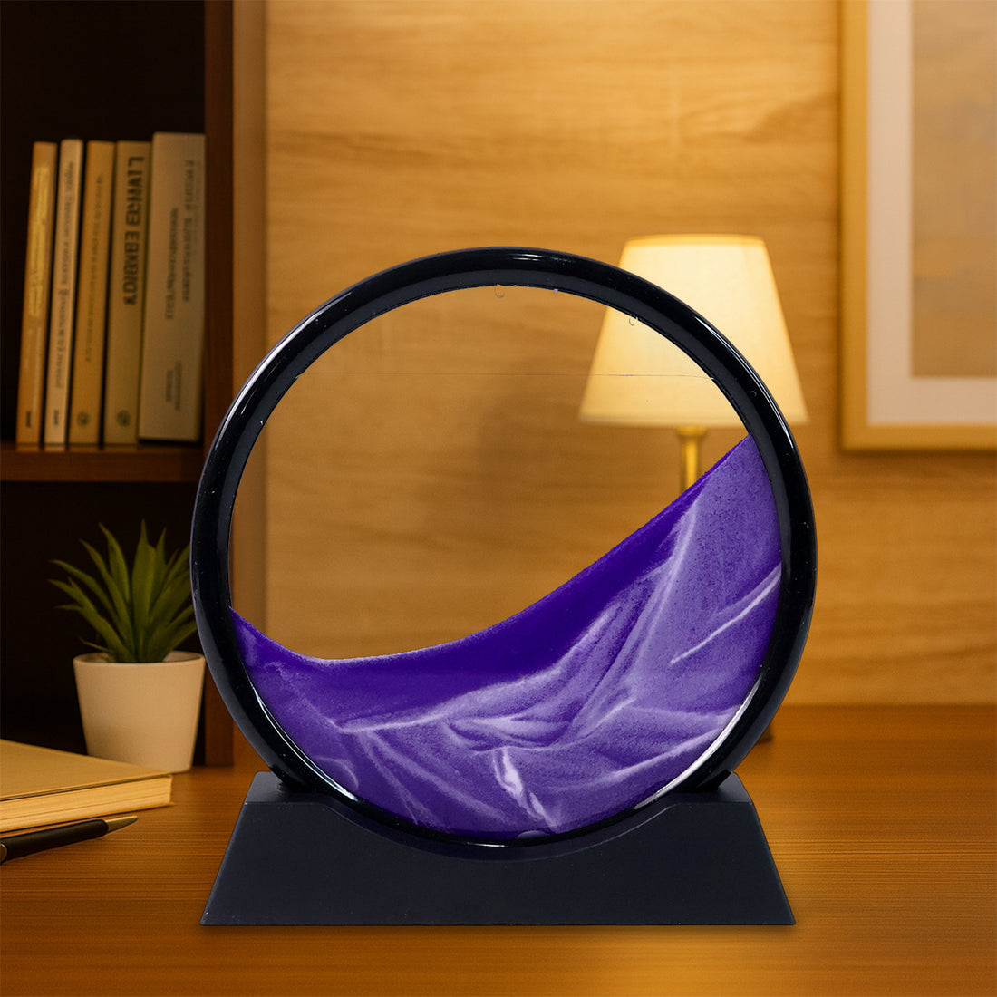 3D Moving Sand Art Picture - Liquid Motion Sandscape for Home & Office