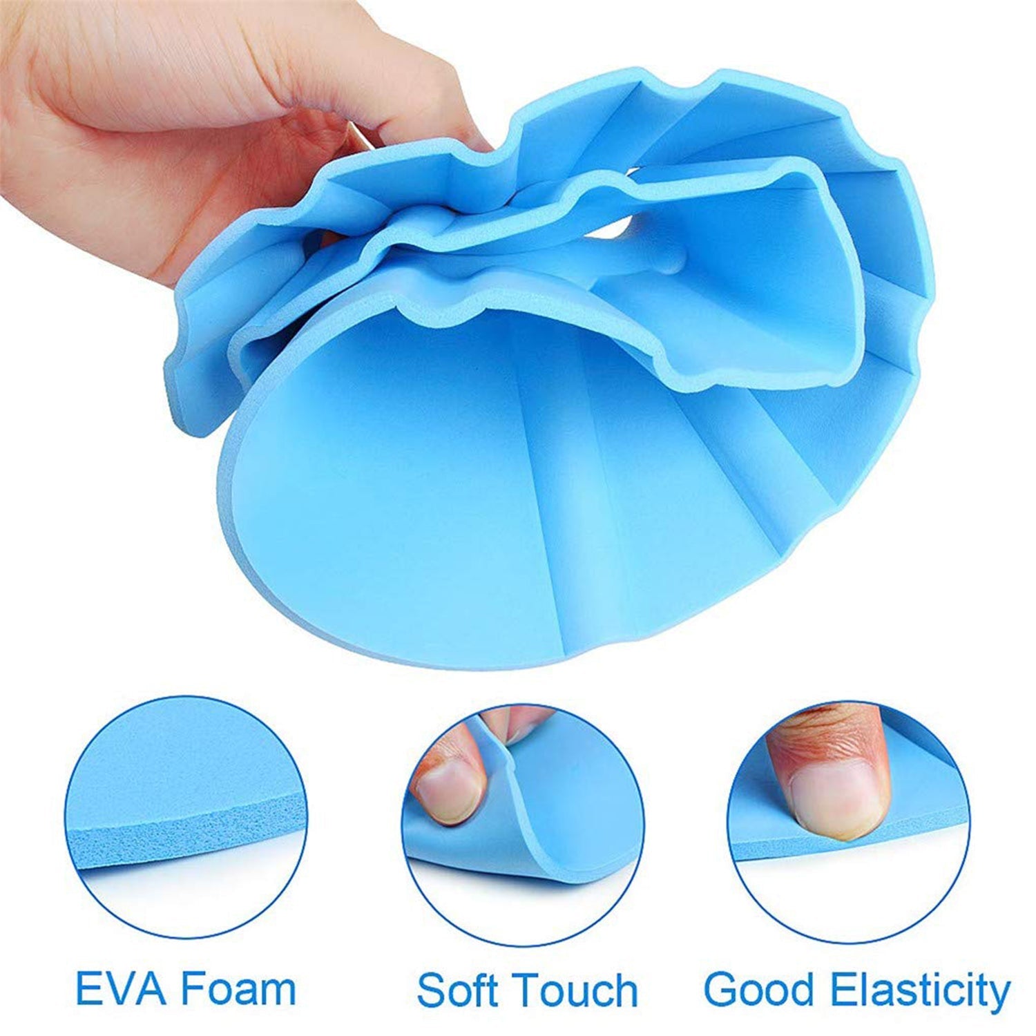 Adjustable Soft Baby Shower Cap – Safe Bathing Hat for Infants