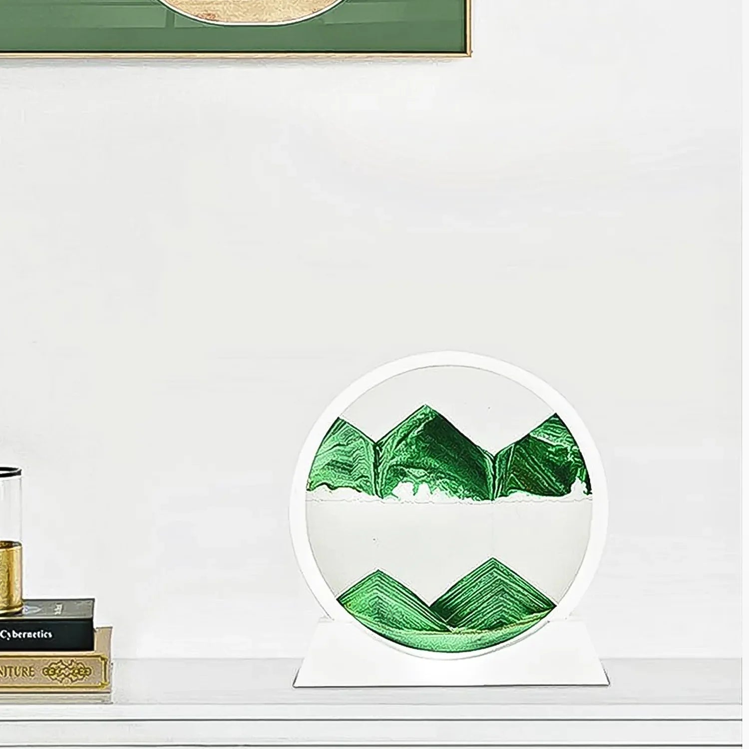 3D Moving Sand Art Frame – Relaxing Motion Table Decor (1 Pc) - fiveend.com