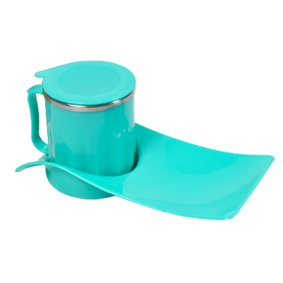 Kids Snack Tray with 350ml Steel Cup – Break Time Tray
