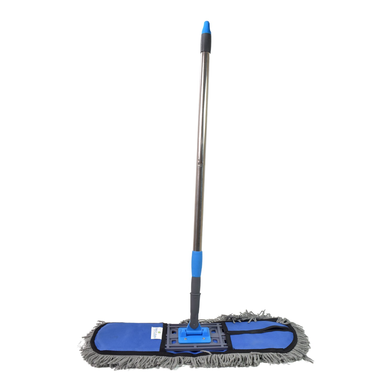 Large Wet & Dry Cotton Pad Floor Mop with Long Aluminum Handle