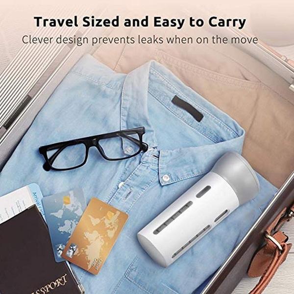 4-in-1 Travel Dispenser Bottle Set – Refillable Cosmetic Containers