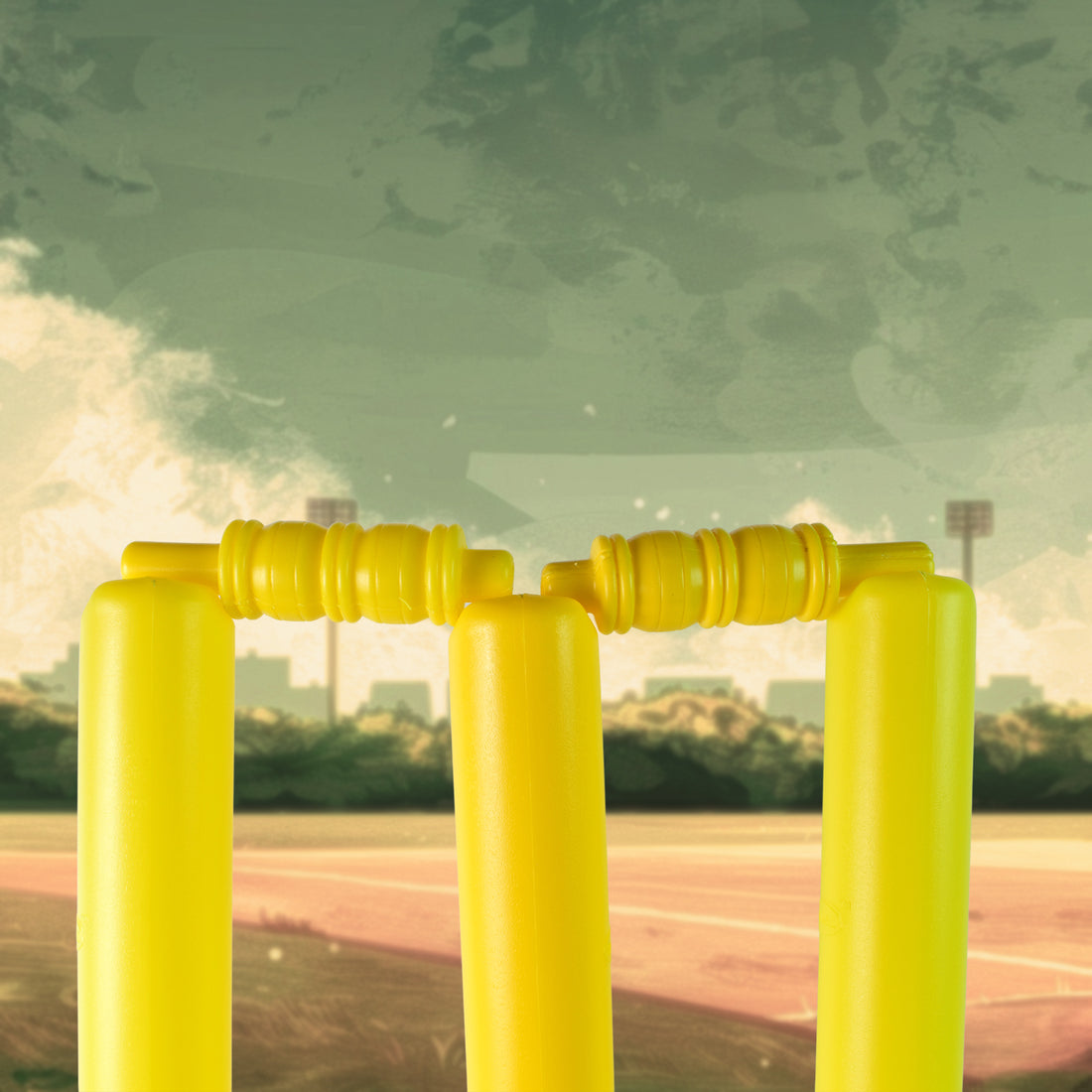 Big Cricket Kit with Bat, Ball, Stumps & Stand – Complete Set