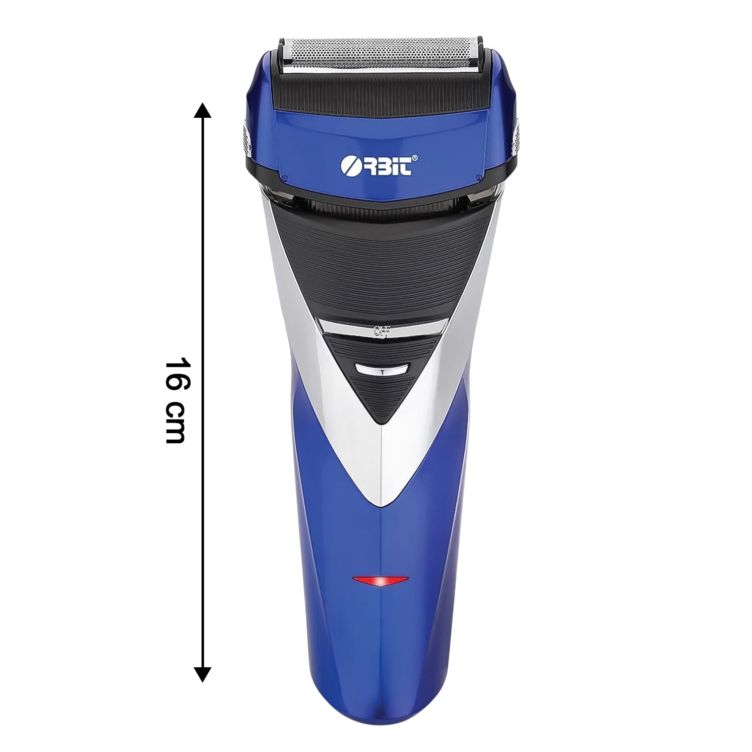 Orbit Rechargeable Electric Foil Shaver – 2-Head with Pop-Up Trimmer (1 Pc)