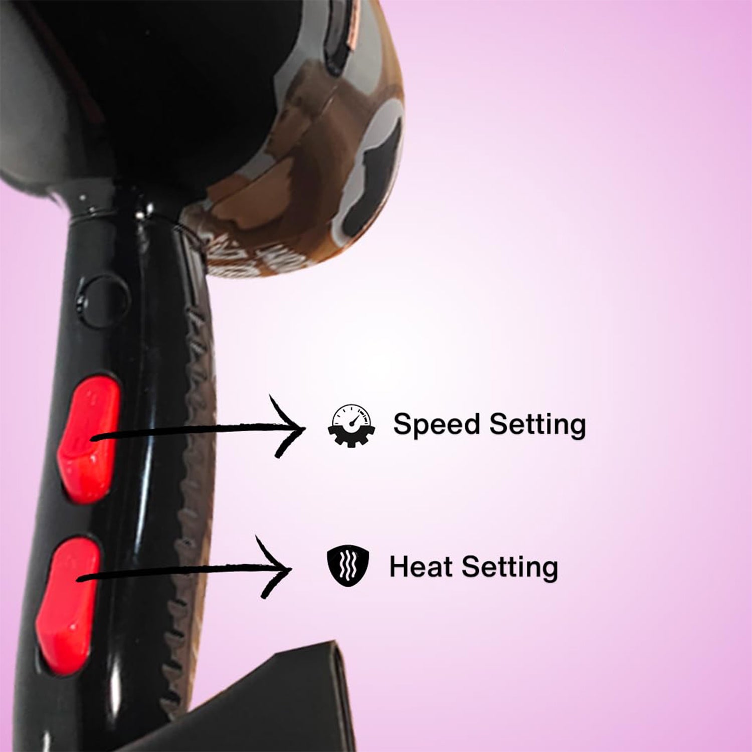 Orbit Professional Electric Hair Dryer – With Concentrator Nozzle (1 Pc)