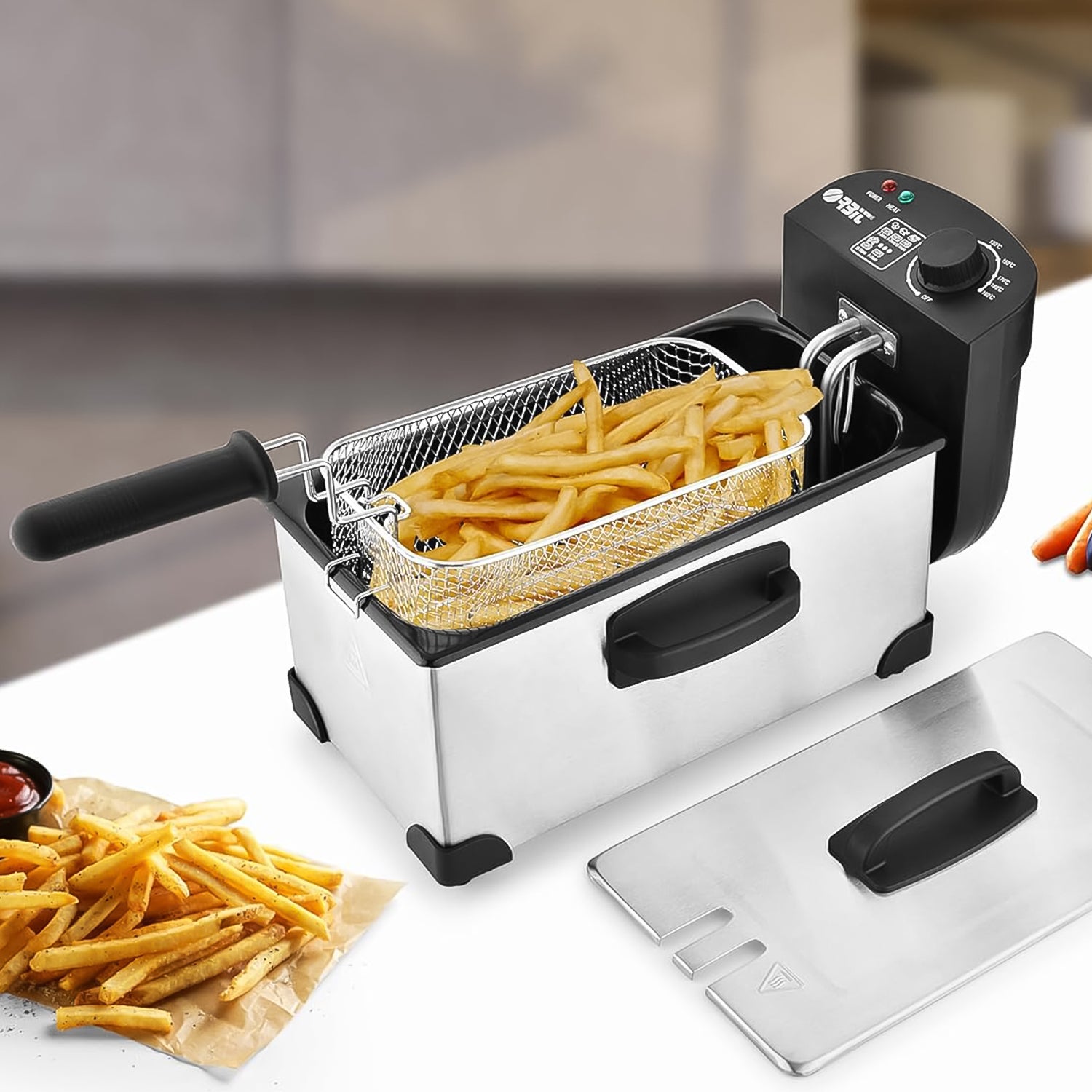 Orbit 2000W Deep Fryer - 3.5L Oil Capacity, Heavy Duty