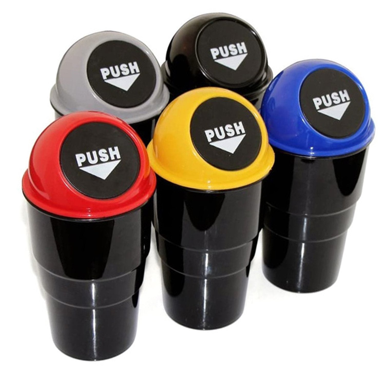 Mini Car Trash Bin – Portable Dustbin Can Holder for Vehicles
