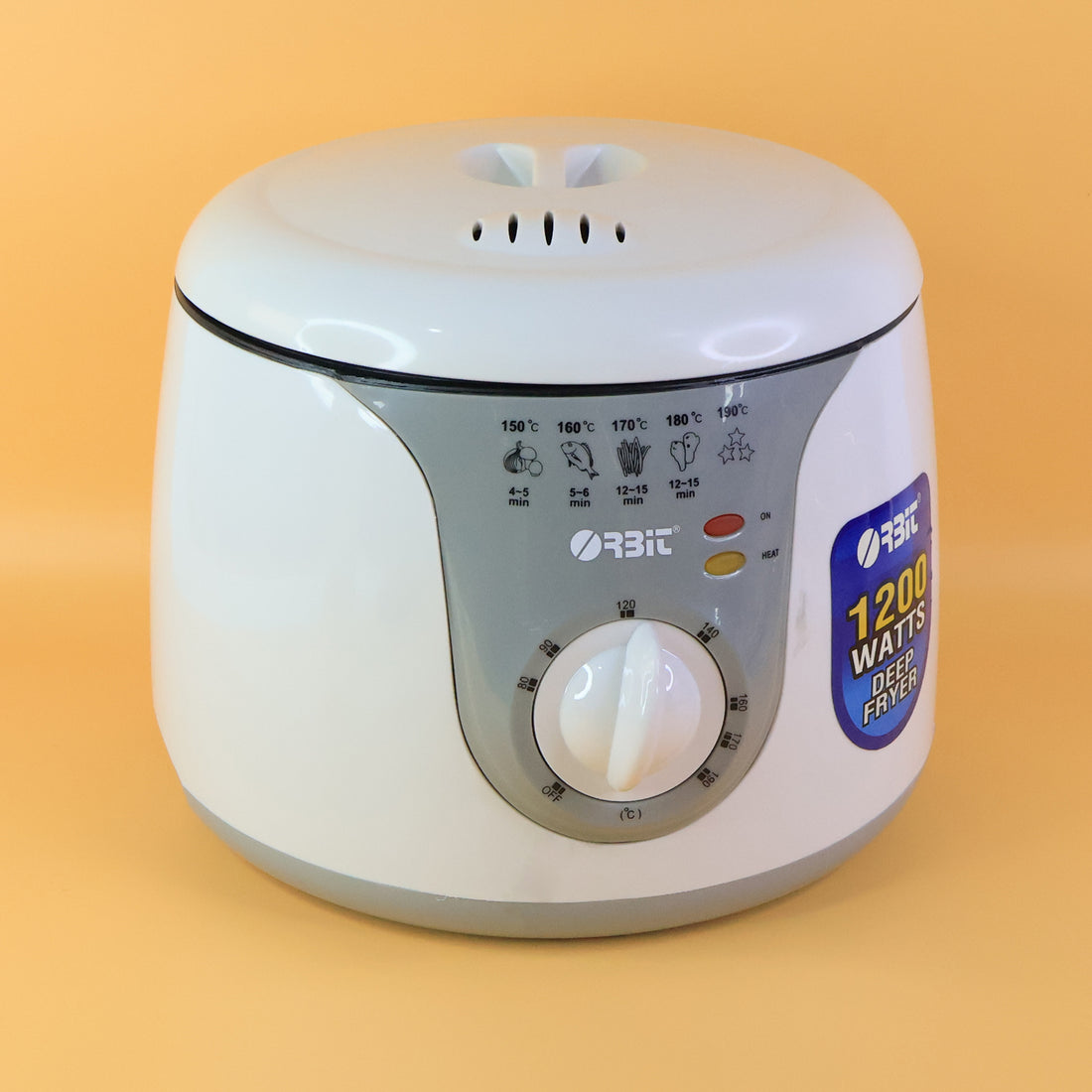 Orbit Adjustable Electric Deep Fryer – 1200W Fast Cooking