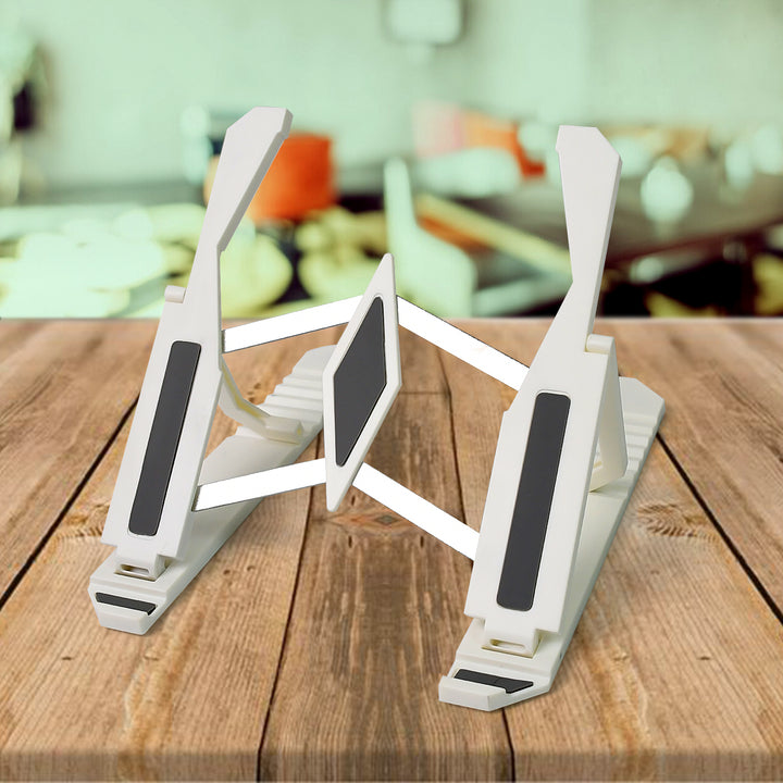 Adjustable Tablet, Phone & Laptop Stand – Multi-Position Holder (1 Pc)