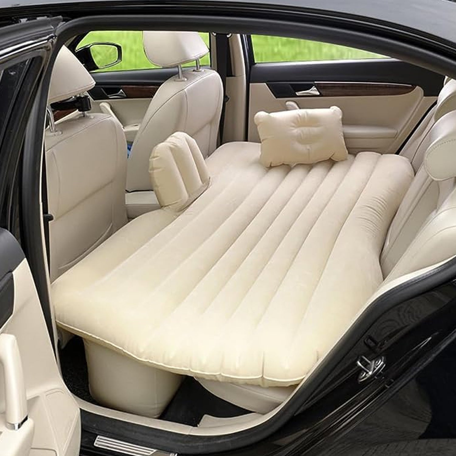 Portable Inflatable Car Backseat Mattress Bed - 1 Piece