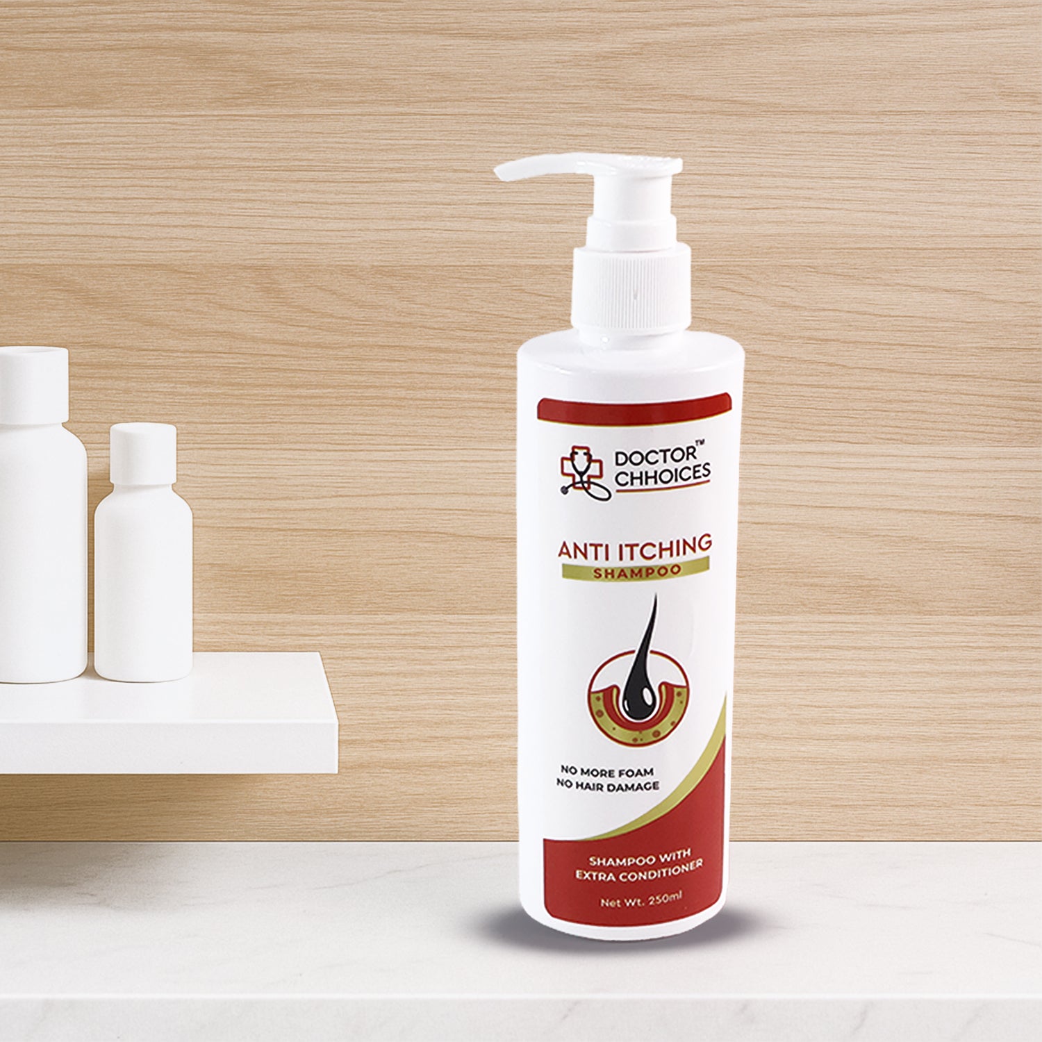 Doctor Choices Anti-Itching Shampoo – 250ml, Soothing & Effective