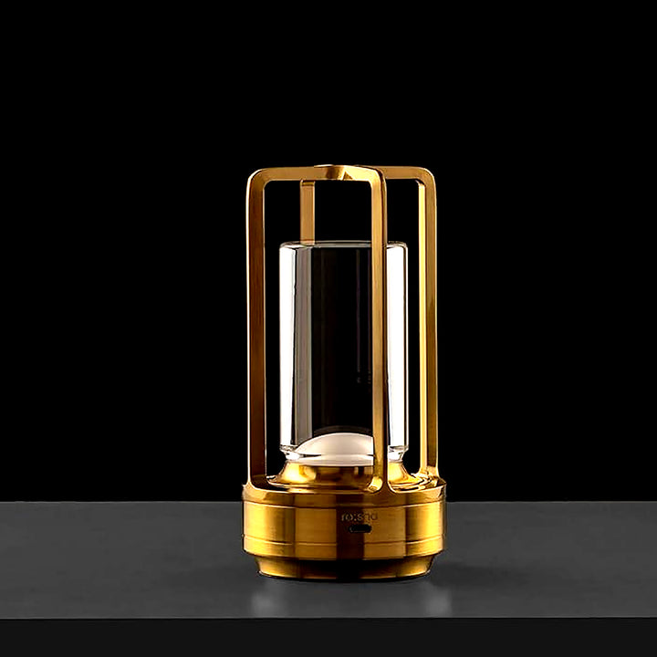 Crystal Lantern Table Lamp - 3 Colors, Rechargeable LED, 1 Pc