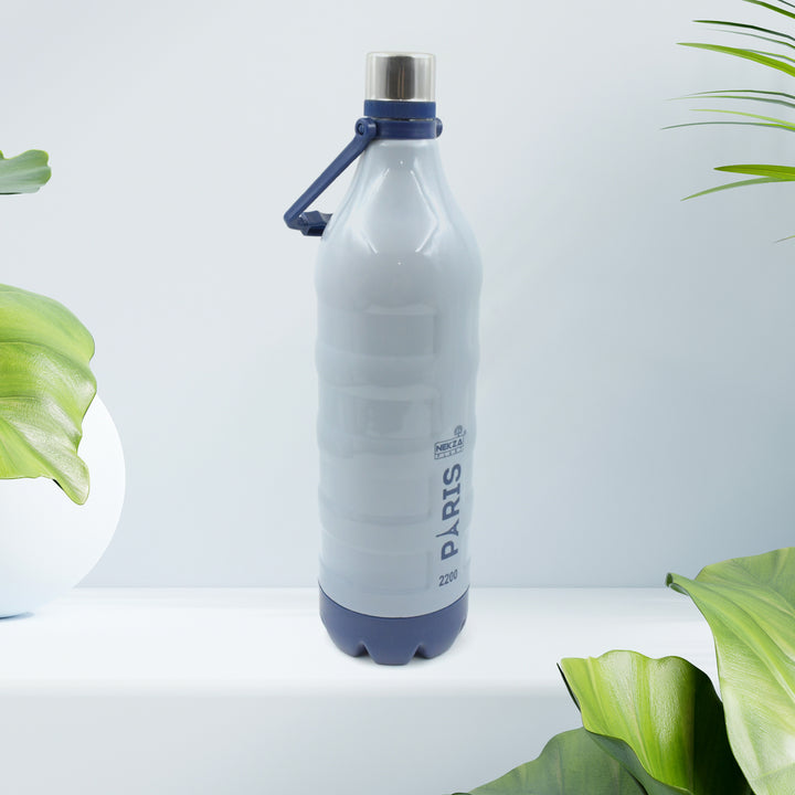 Plastic Insulated Sports Water Bottle with Handle – BPA-Free & Leak-Proof