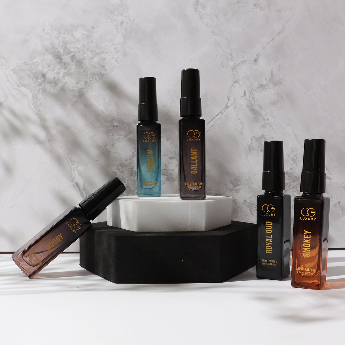 Luxury Perfume Combo Pack – 5 Mini Bottles (8ml Each)