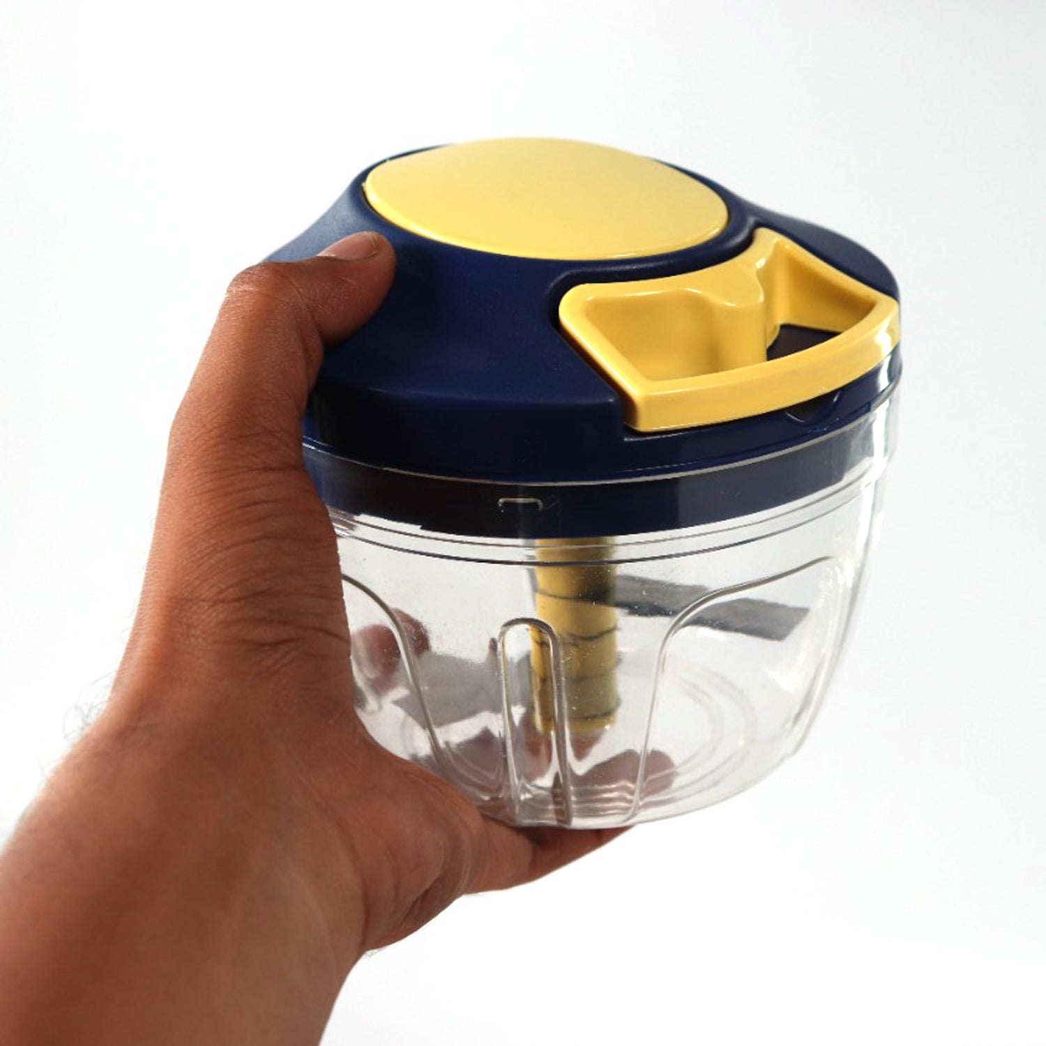 4-Blade Vegetable & Fruit Chopper for Easy Food Prep (650ml)