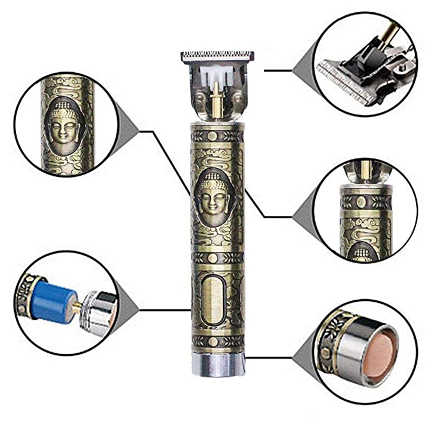 Rechargeable Hair Trimmer – Pro Styling Clipper for All Hair Types