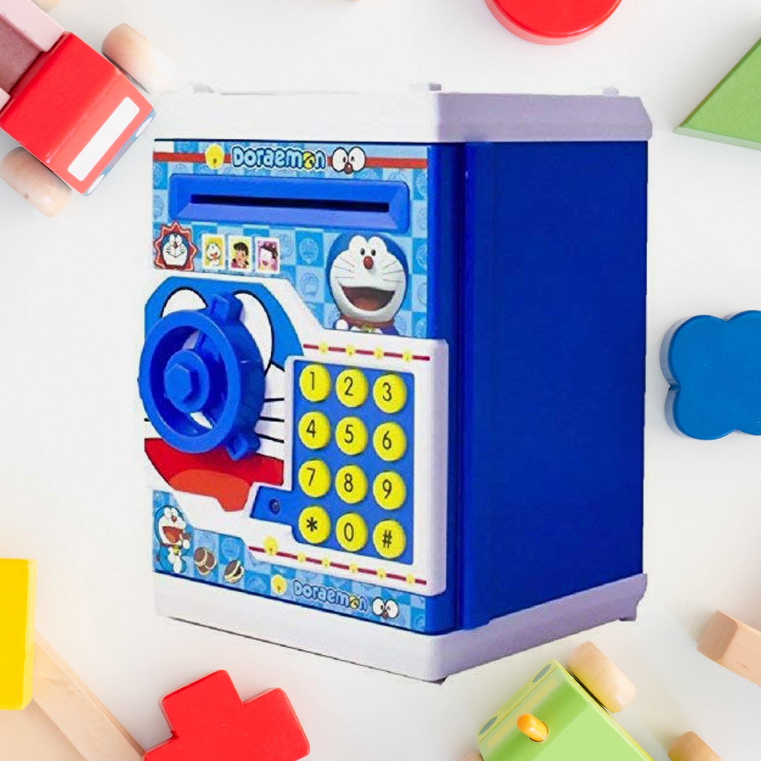 ATM Kids Piggy Bank with Electronic Lock – Cartoon Savings Bank with Password