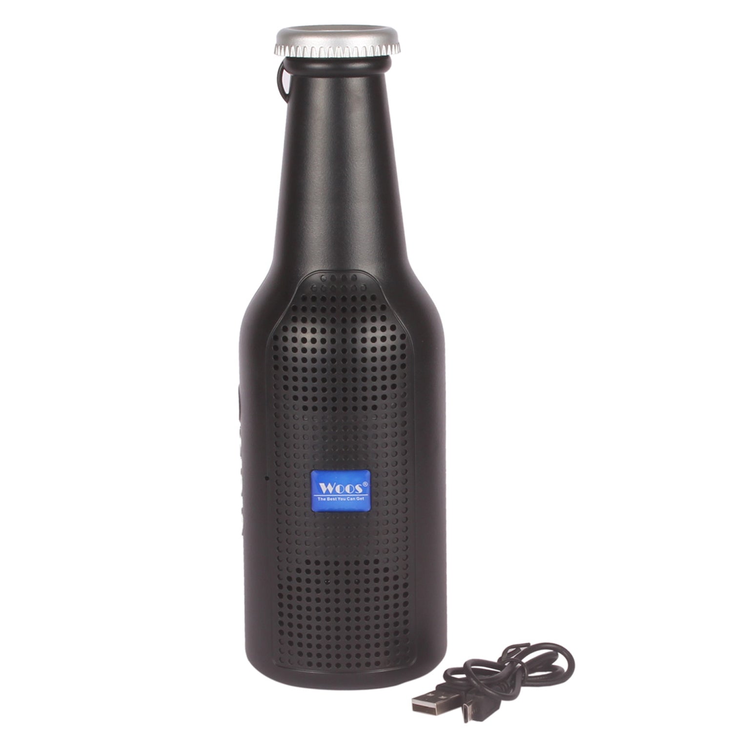 Bottle Shape Bluetooth Speaker, Weatherproof, USB Rechargeable, FM, AUX