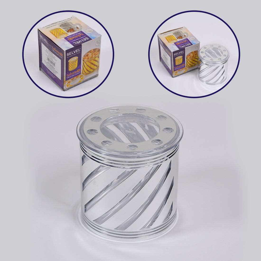 Airtight Dry Fruit Storage Container – 750ml for Kitchen & Home Use