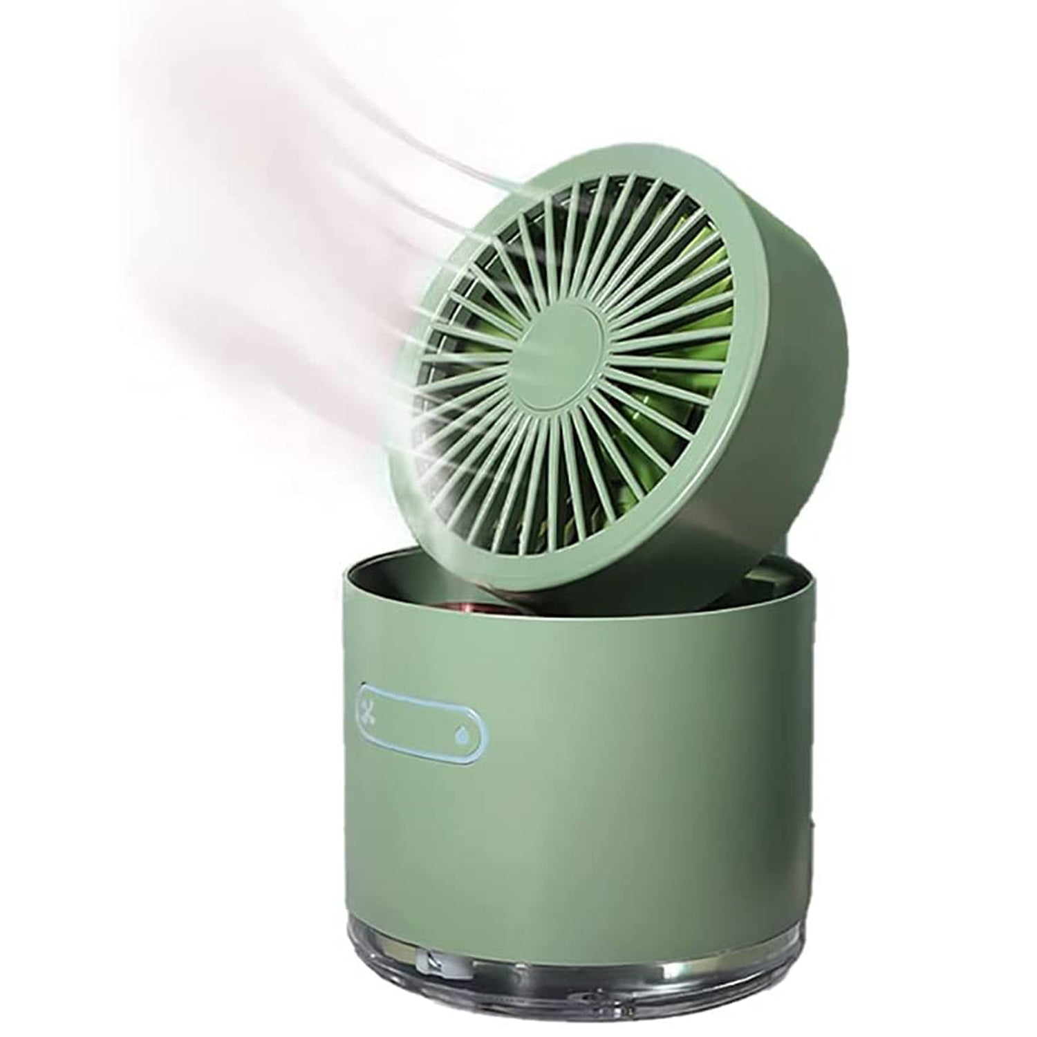 Mini Desktop Cooling Fan with Humidifier – USB Water Spray