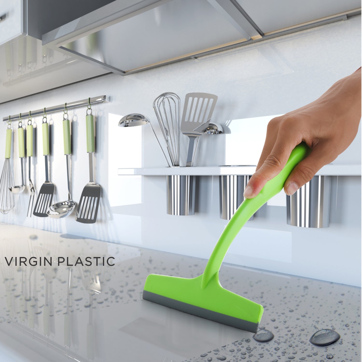 Ganesh Kitchen Wiper – Plastic Floor & Surface Cleaning Tool