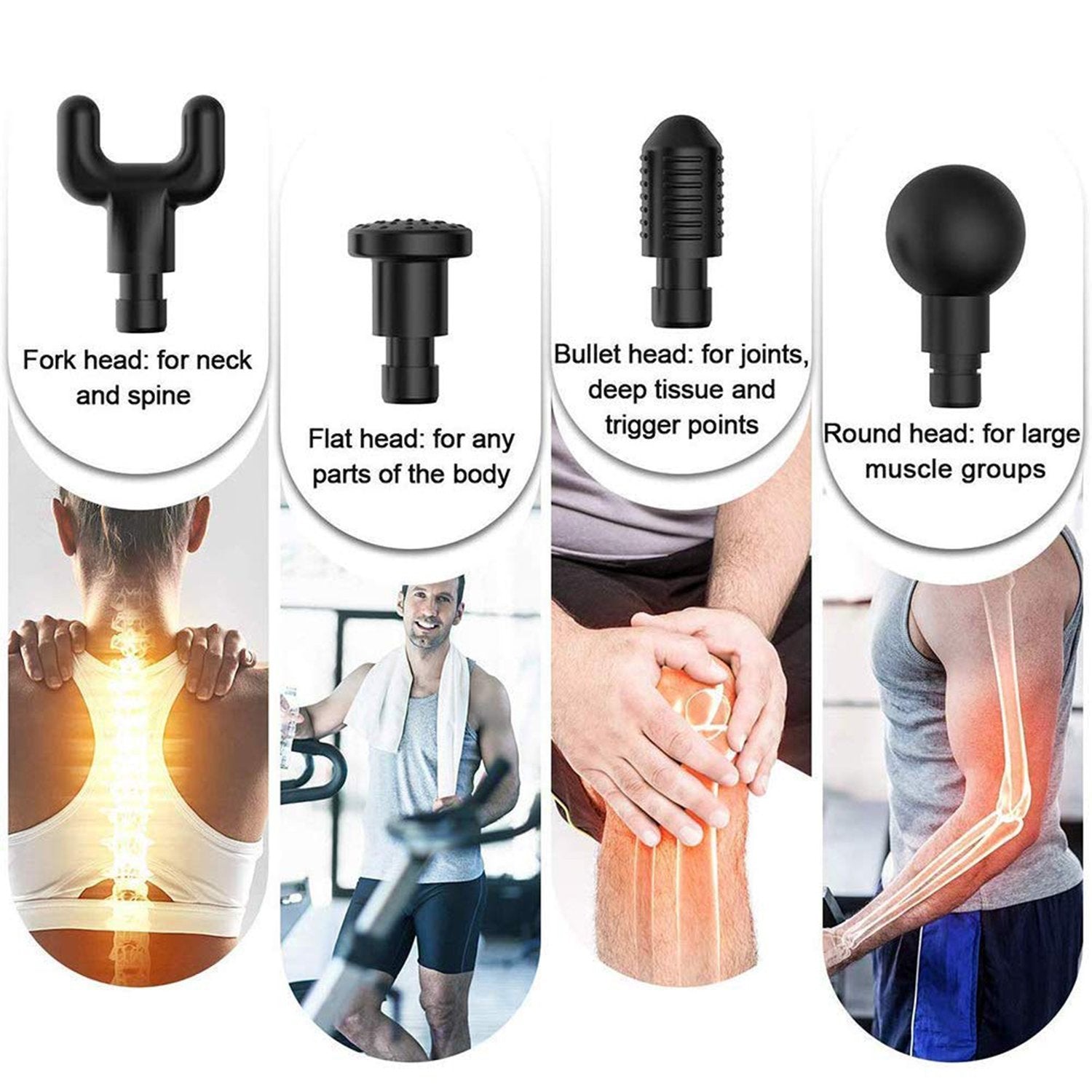 Deep Tissue Percussion Massage Gun – Pain Relief & Muscle Recovery
