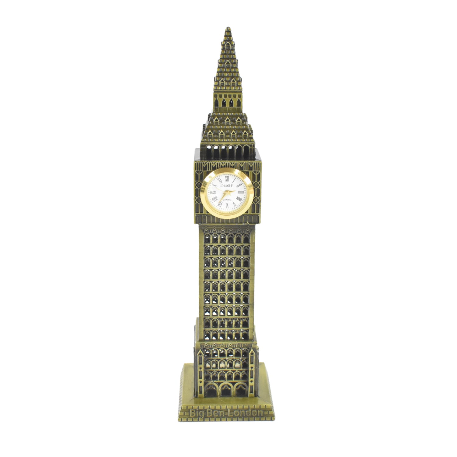 Big Ben Clock Tower Miniature – Elegant Metal Home Decor Gift