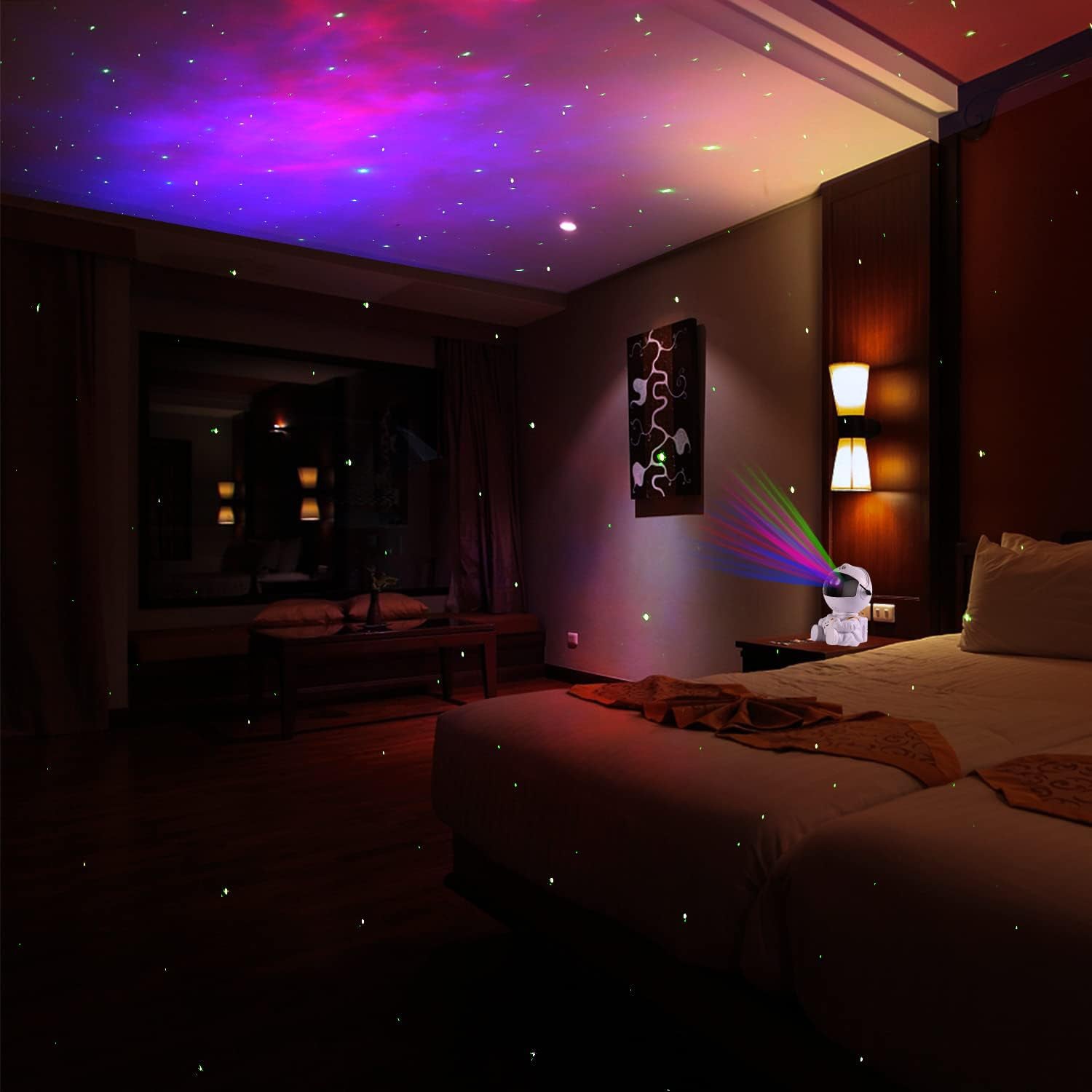 Premium Astronaut Galaxy Projector Night Light with Remote Control – Starry Sky Display