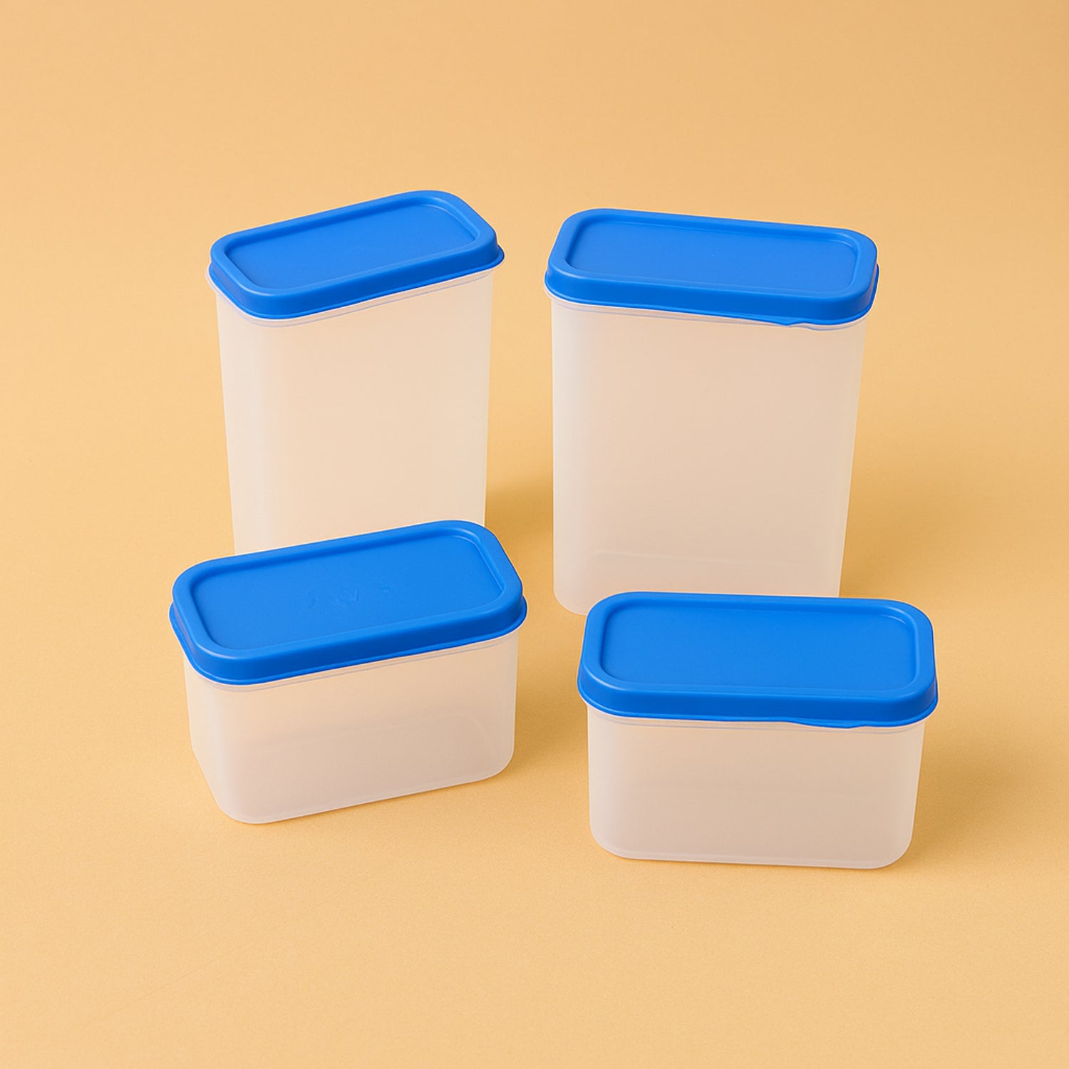 Apex Glory Plastic Storage Box Set (4 Pieces)
