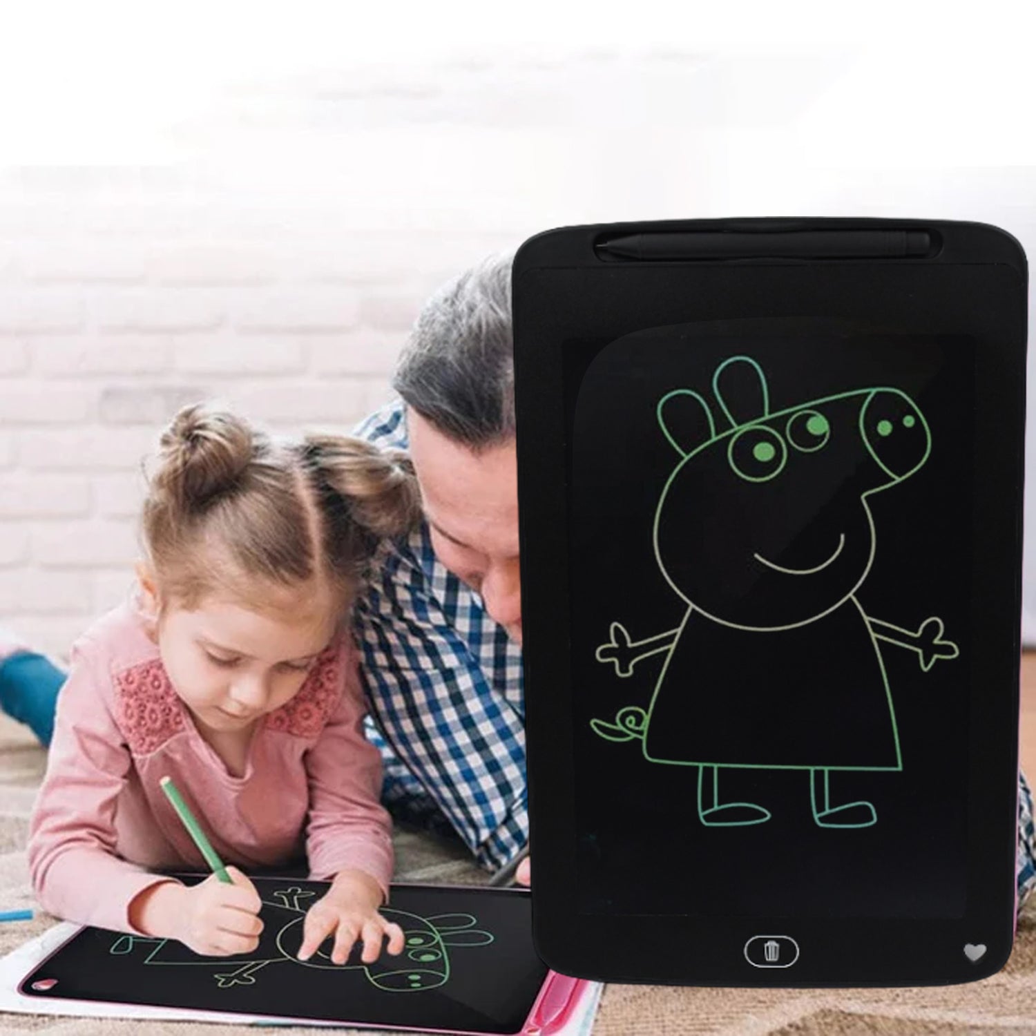 Portable LCD Writing Board – Digital Notepad with Pen, 12 Inch for Kids