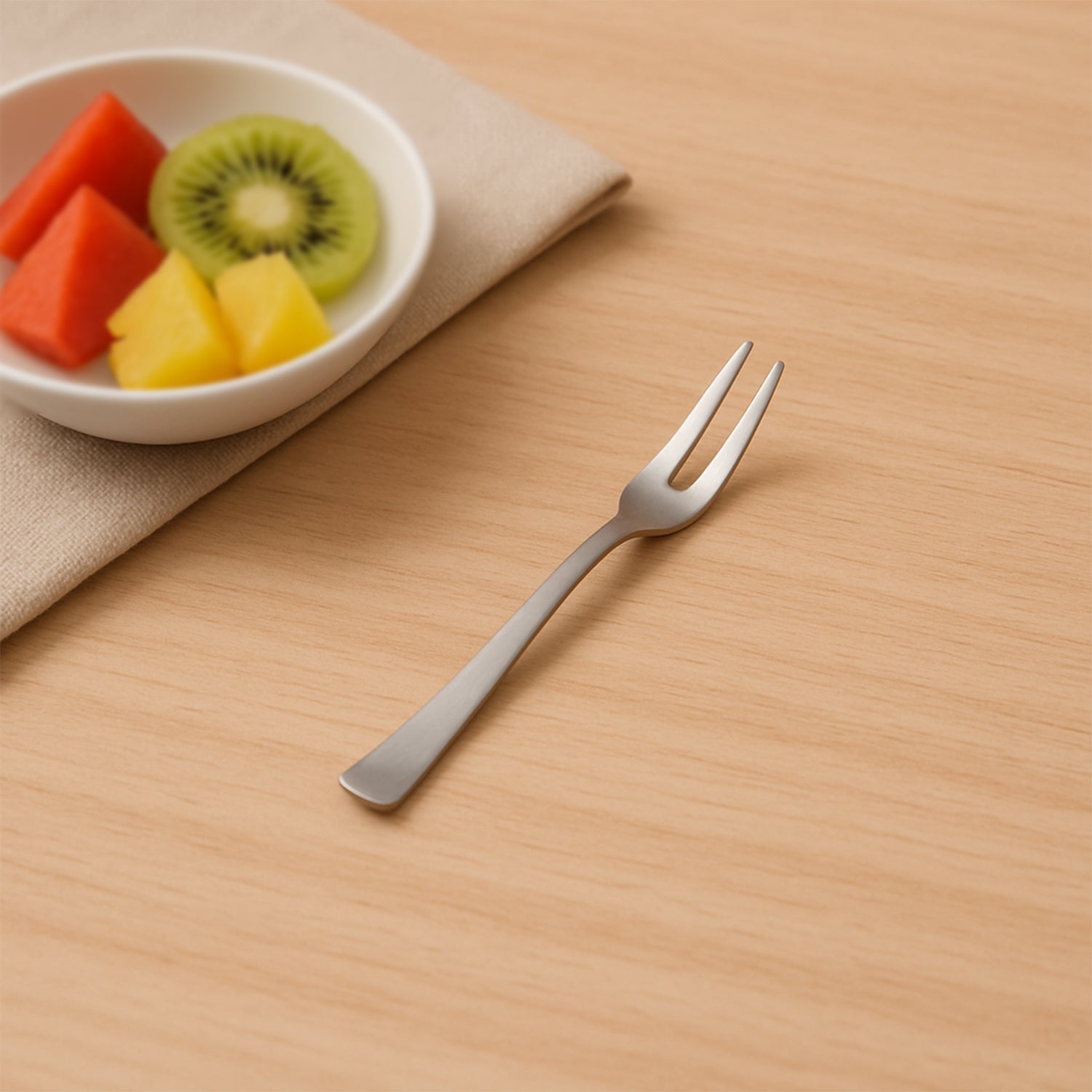 Apex 6-in-1 Stainless Steel Fruit Fork Set for Dining
