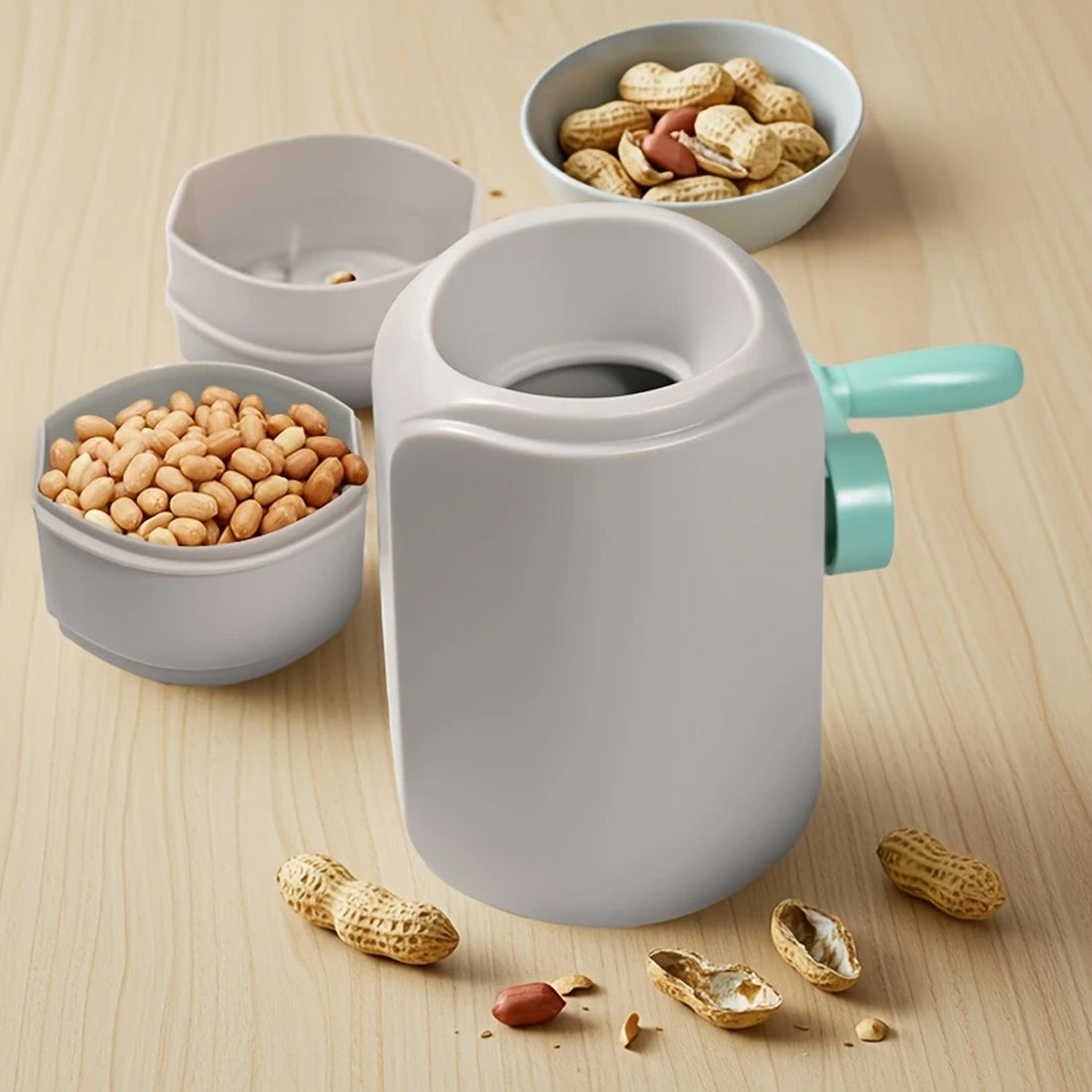Manual Hand-Crank Peanut Sheller Machine – Portable & Durable Tool
