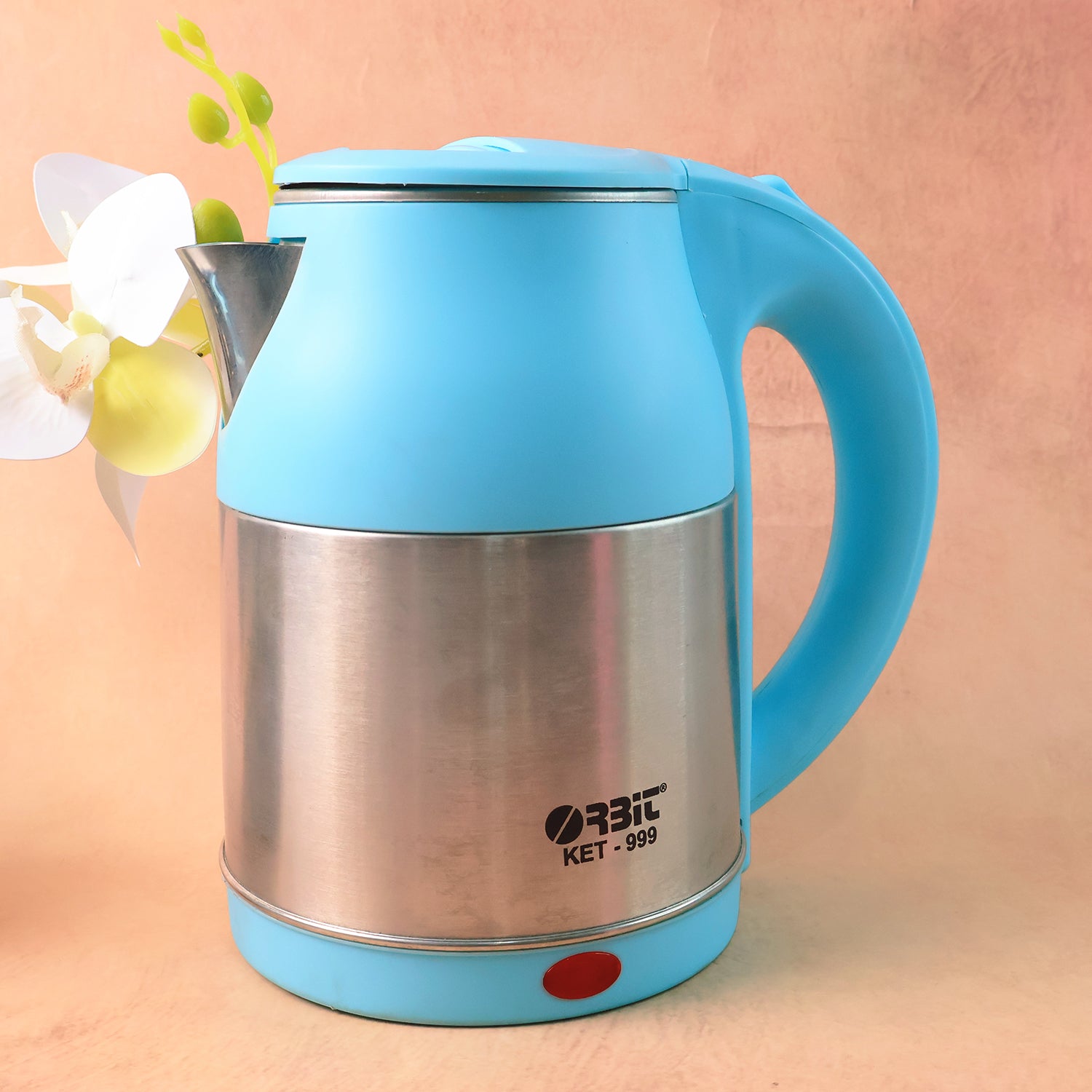 Orbit Electric Kettle – Stainless Steel, 2L Capacity (1 Pc)