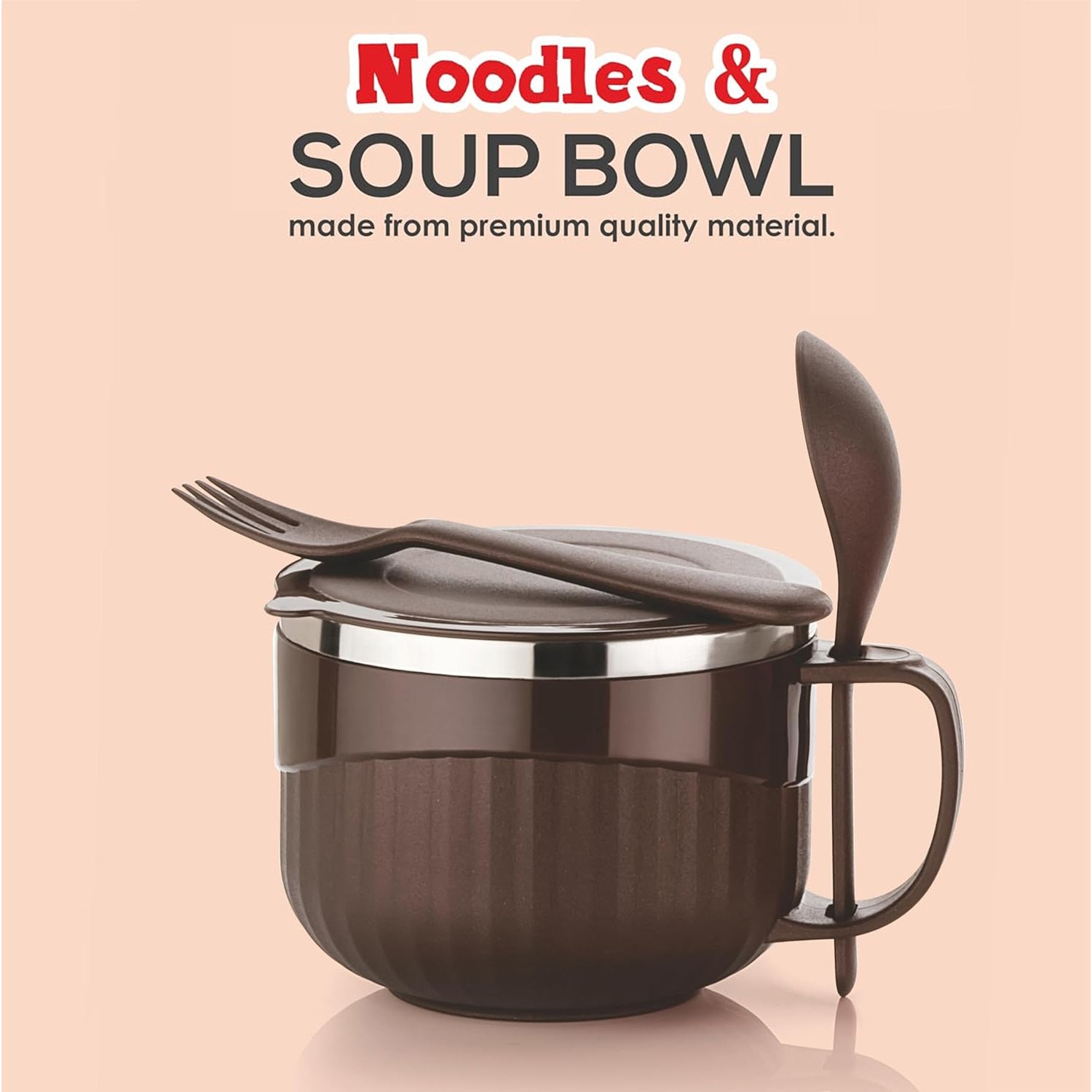 Home Chef Tangy Twist Insulated Lunch Bowl – 650ml (1 Pc)