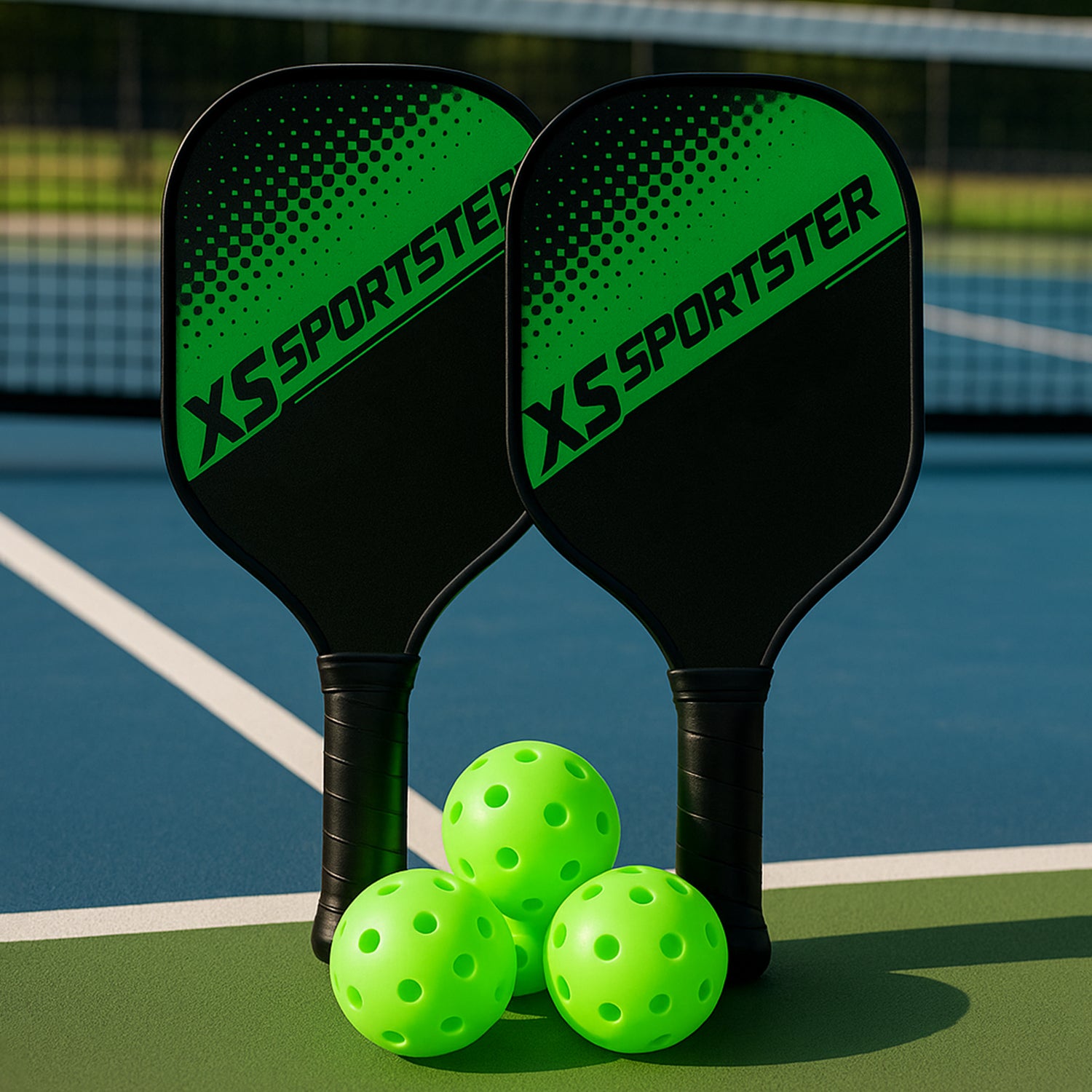 Professional Outdoor Pickleball Paddle & Ball Set – 1 Set