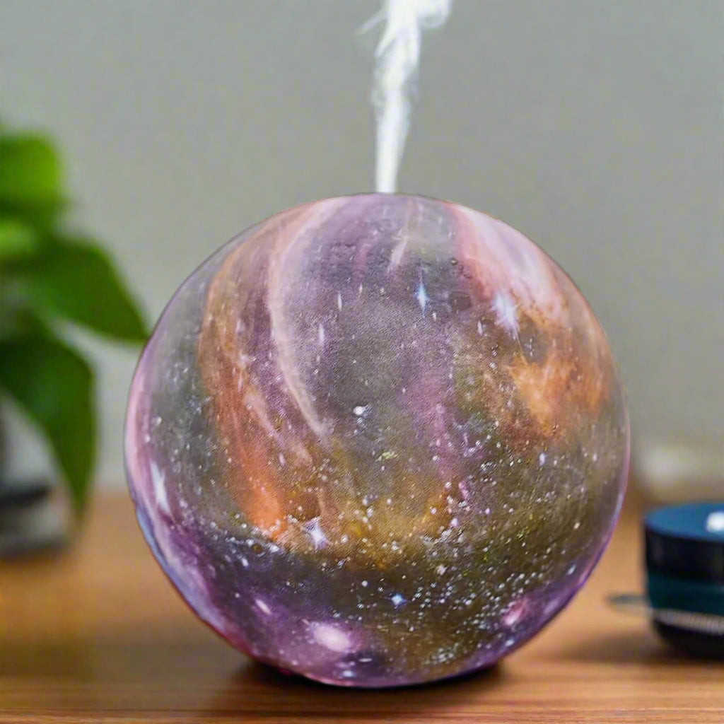 3D 2-in-1 LED Moon Lamp & Aroma Diffuser – Multi-Function Night Light (1 Pc)