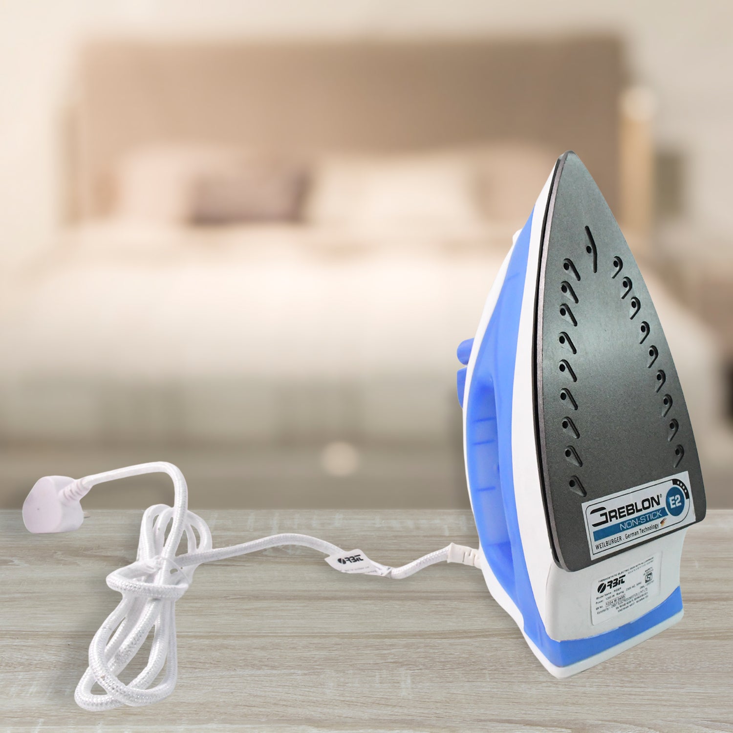 Orbit High-Performance 1200W Steam Iron – Powerful & Efficient