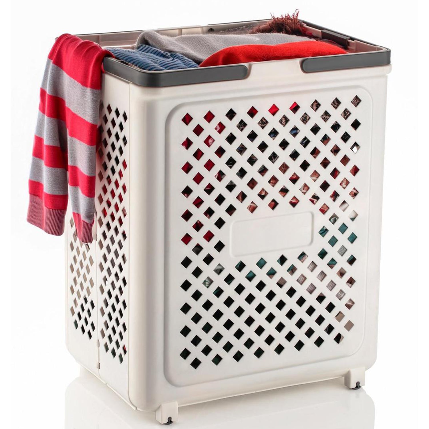 Large Foldable Laundry Basket with Wheels – Easy Storage & Portability