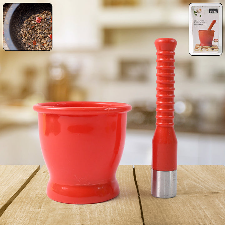 Ritu Heavy Duty Unbreakable Plastic Khal Batta Set – 2 Pcs