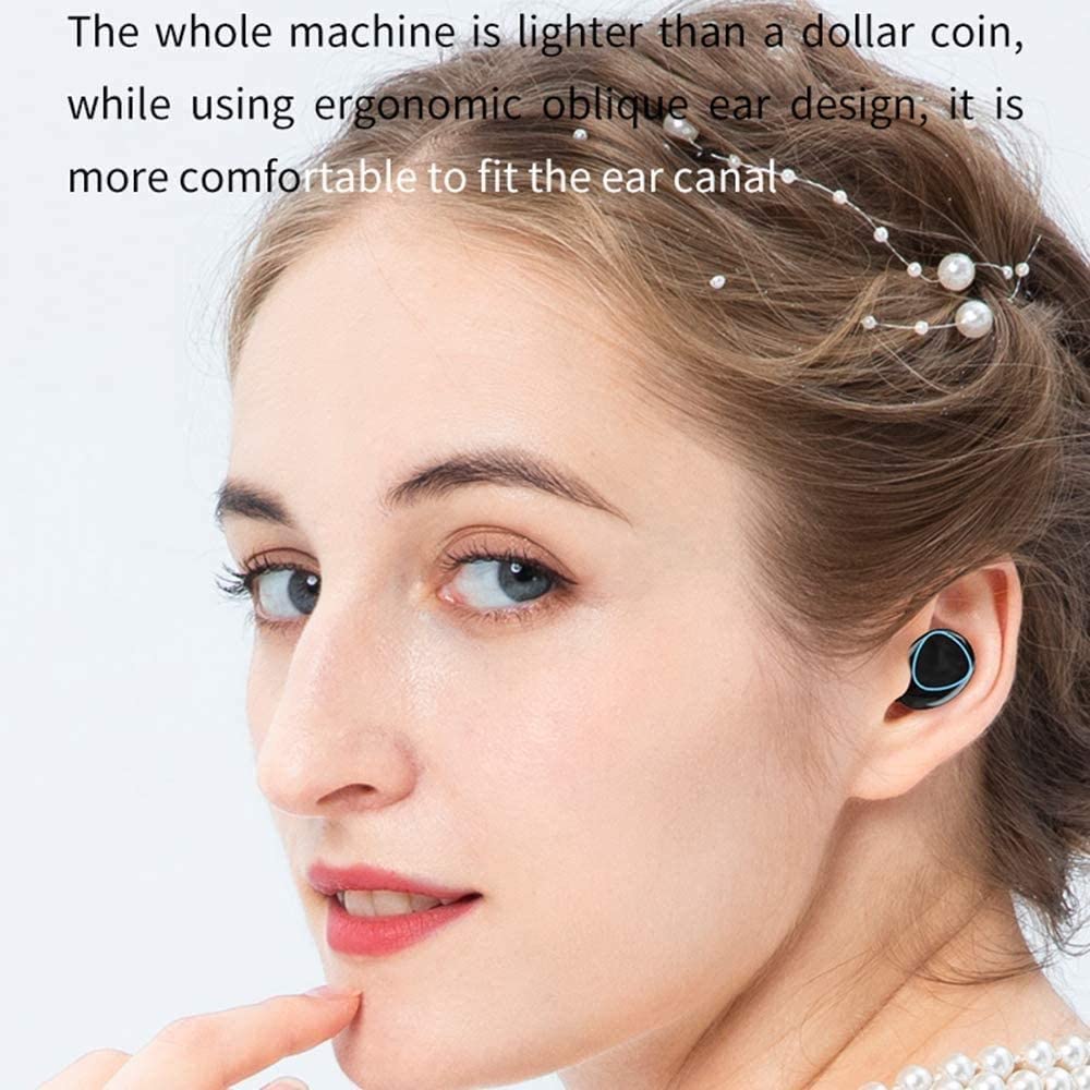 Wireless In-Ear Earbuds Bluetooth 5.1 Headphones with Mic
