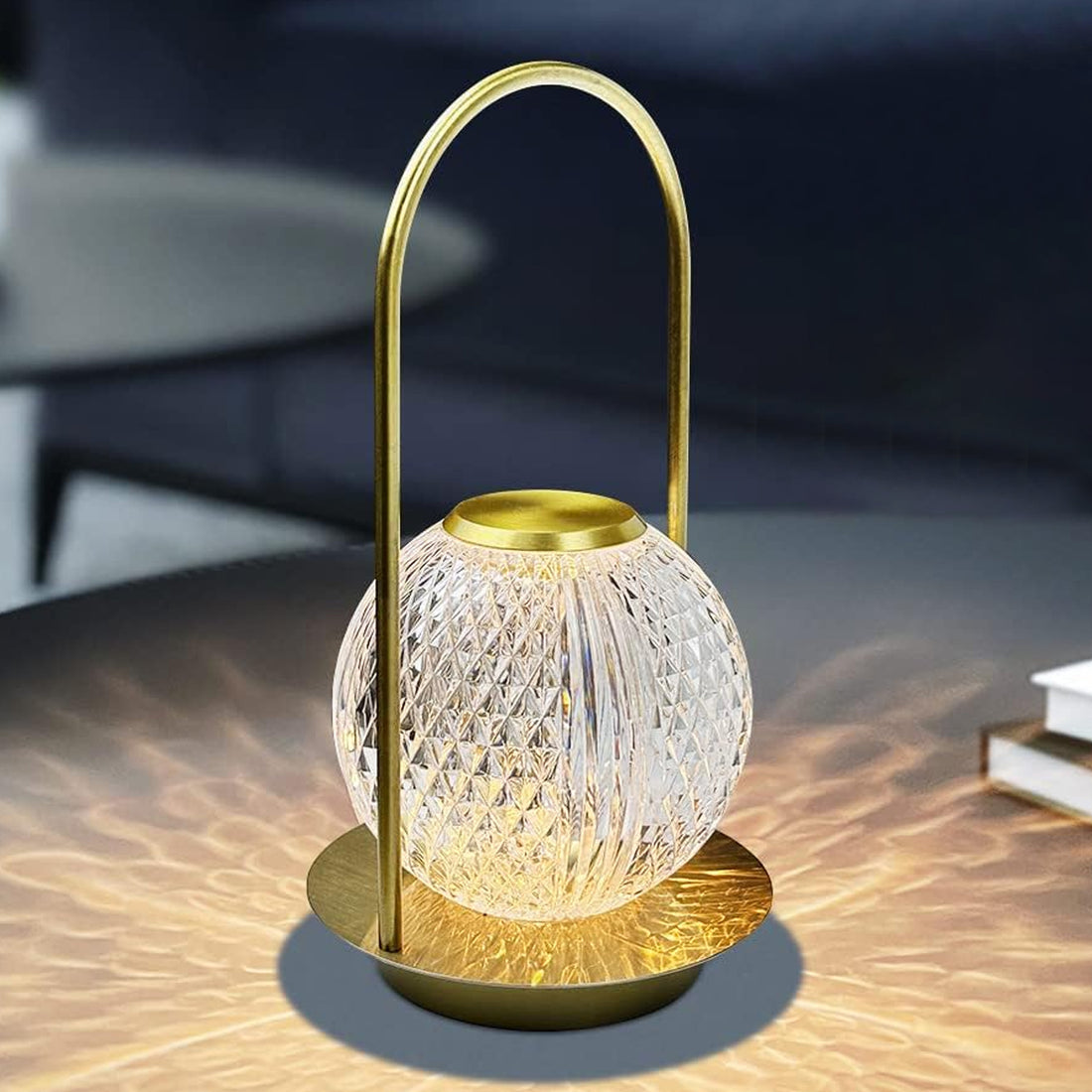 Touch-Control LED Lamp (7W, 1800mAh Rechargeable)
