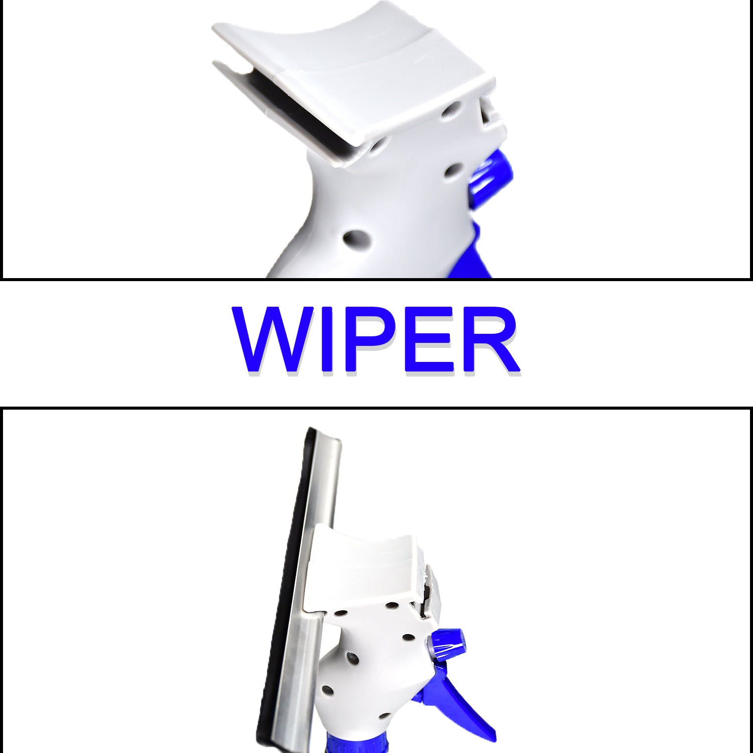 Plastic 3-in-1 Glass Cleaner Spray Brush – Easy Cleaning Tool (1 Pc)