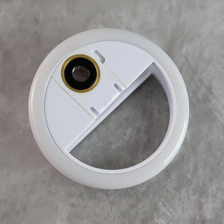 Selfie Flash Ring Light – 3 Brightness Levels (1 Pc)