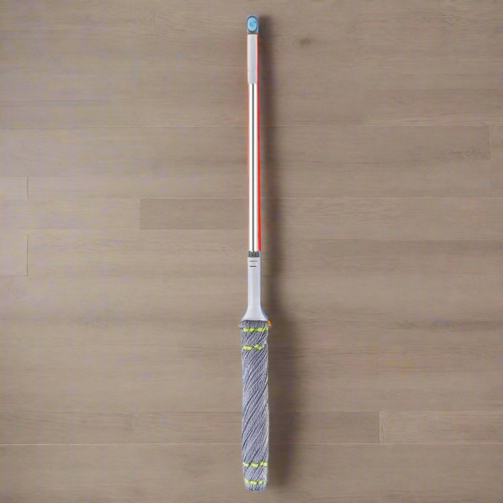 Squeeze Twist Self-Wringing Mop with Stainless Steel Handle (1 Pc)