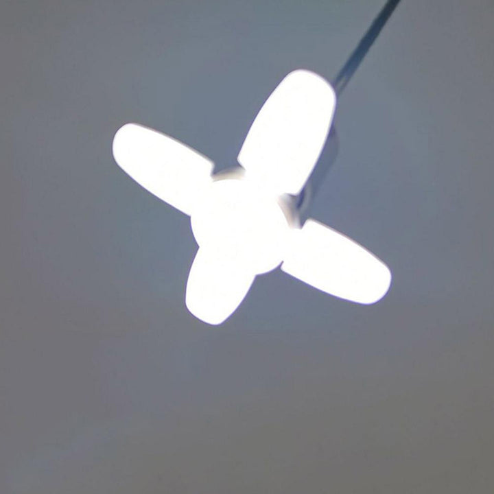 28V Foldable LED Fan Blade Bulb – Energy Efficient (1 Pc)