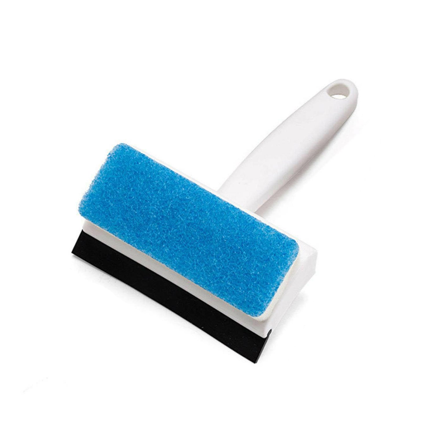 2-in-1 Glass Wiper & Cleaning Brush – Double-Sided for Tiles & Windows