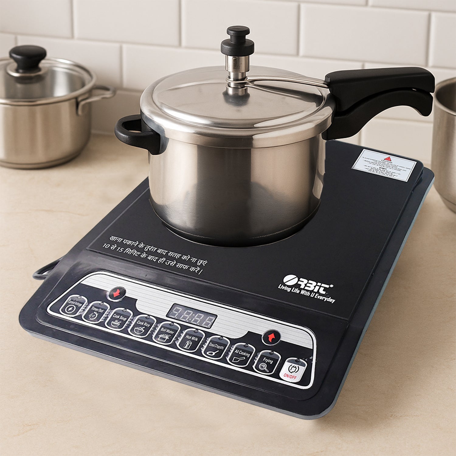 Orbit Digital Induction Cooker – 2000W, Efficient & Precise Cooking