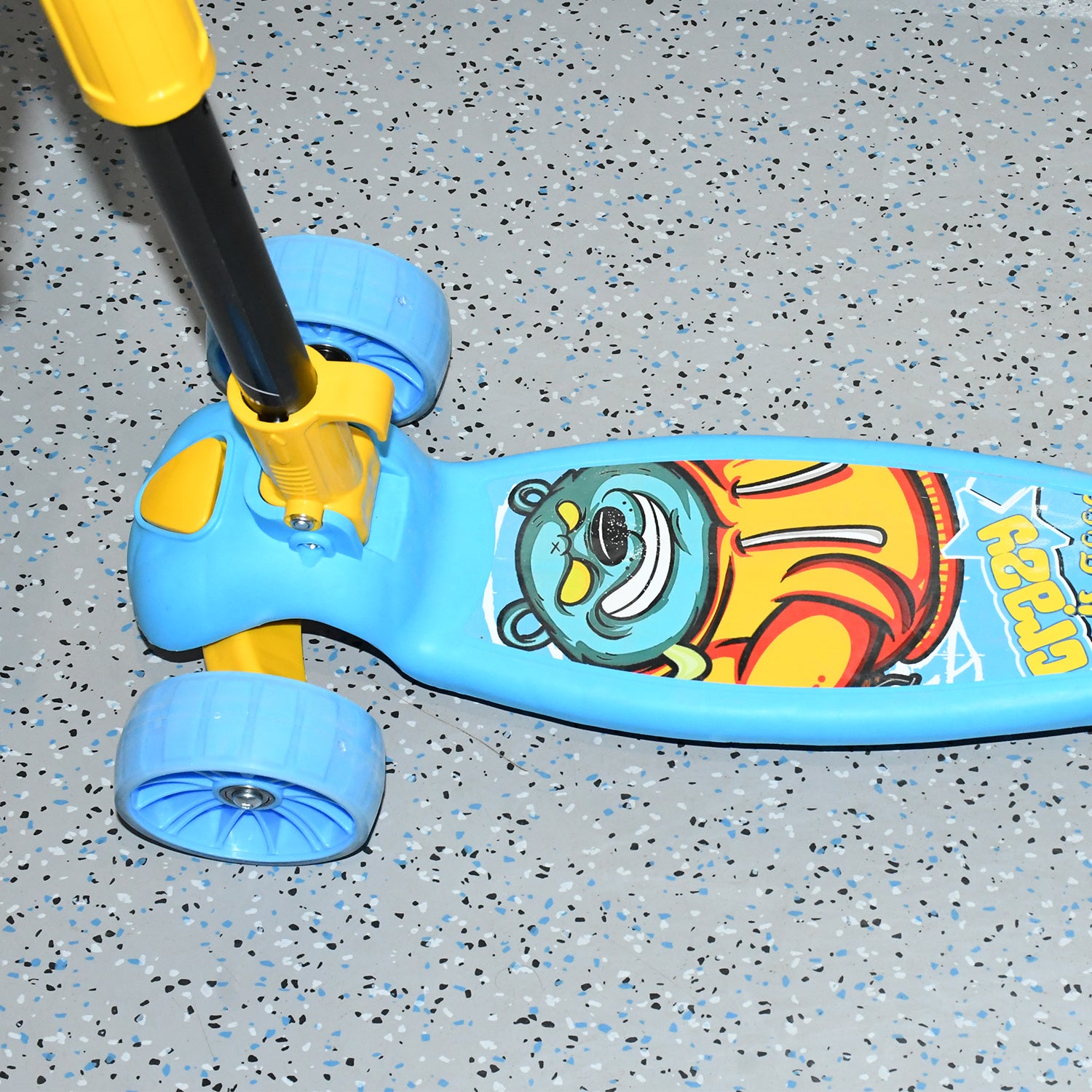 Jumbo Kids Scooter - 2 Wheels, Steel Frame, Foldable & Adjustable Height